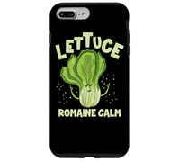 Custodia per iPhone 7 Plus/8 Plus Lattuga Romaine Calma Mindfulness Vegan Yoga Lover Yogi Joke