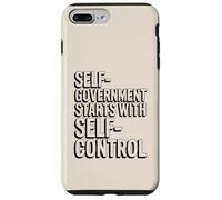 Custodia per iPhone 7 Plus/8 Plus L'autogoverno inizia con l'autocontrollo