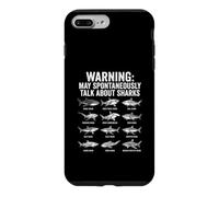Custodia per iPhone 7 Plus/8 Plus L'avvertimento può parlare spontaneamente di Sharks Ocean