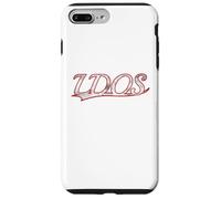Custodia per iPhone 7 Plus/8 Plus LDOS Last Day of Summer Vintage Varsity Distressed Throwback