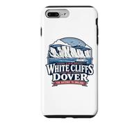 Custodia per iPhone 7 Plus/8 Plus Le bianche scogliere di Dover Gateway verso l'Inghilterra