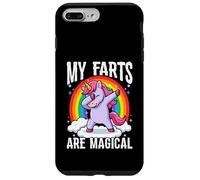 Custodia per iPhone 7 Plus/8 Plus Le mie scoregge sono magiche, divertenti, unicorni che scoreggiano