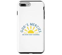 Custodia per iPhone 7 Plus/8 Plus Le misericordie di Dio sono nuove ogni mattina incoraggiamento ispiratore