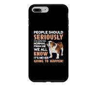 Custodia per iPhone 7 Plus/8 Plus Le persone dovrebbero seriamente smettere di aspettarsi normale da me Tutti noi