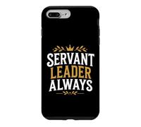 Custodia per iPhone 7 Plus/8 Plus Leadership Motivational Simple Quote Servant Leader Always
