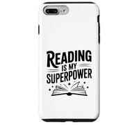 Custodia per iPhone 7 Plus/8 Plus Leggere è il mio superpotere amante dei libri