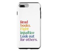 Custodia per iPhone 7 Plus/8 Plus Leggi Libri Combatti l'ingiustizia Cerca gli altri