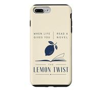 Custodia per iPhone 7 Plus/8 Plus Leggi un romanzo The Lemon Twist Book Lover Reader