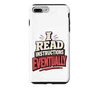 Custodia per iPhone 7 Plus/8 Plus Leggo le istruzioni Alla fine sarcasmo sarcastico divertente fai da te