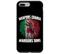 Custodia per iPhone 7 Plus/8 Plus Legionario romano con arma moderna - Roma SPQR