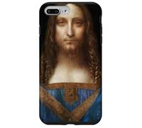 Custodia per iPhone 7 Plus/8 Plus Leonardo da Vinci Salvator Mundi Religioso Gesù Cristiano