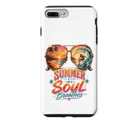Custodia per iPhone 7 Plus/8 Plus L'estate è dove respira la mia anima amanti del surf Tropical Beach