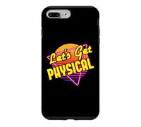 Custodia per iPhone 7 Plus/8 Plus Let's Get Physical 80s Costume Party Retro anni Ottanta Allenamento