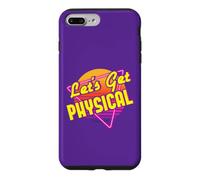 Custodia per iPhone 7 Plus/8 Plus Let's Get Physical 80s Costume Party Retro Anni Ottanta Allenamento