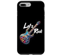 Custodia per iPhone 7 Plus/8 Plus Let's Rock N Roll Guitar Band Funny Rock Ragazze Ragazzi Bambini