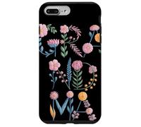 Custodia per iPhone 7 Plus/8 Plus Lettere Floreali Pastello GRANDMA Tipografia Botanica Nonna