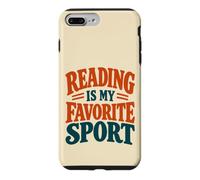Custodia per iPhone 7 Plus/8 Plus Lettore di sport preferito per gli amanti dei libri di lettura divertente