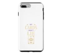 Custodia per iPhone 7 Plus/8 Plus Lettore di tarocchi Astrologia Mistica Umorismo Strega Tarocchi spirituali
