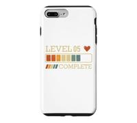 Custodia per iPhone 7 Plus/8 Plus Level 05 Complete Vintage 05 Years 5th Wedding Anniversary