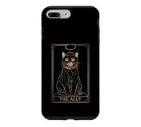 Custodia per iPhone 7 Plus/8 Plus LGBTQ Ally Tarocchi Card Pride Cat Rainbow Collar