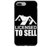 Custodia per iPhone 7 Plus/8 Plus Licenza per vendere agente immobiliare divertente agente immobiliare