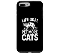 Custodia per iPhone 7 Plus/8 Plus Life Goal Pet More Cats