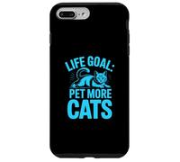 Custodia per iPhone 7 Plus/8 Plus Life Goal Pet More Cats