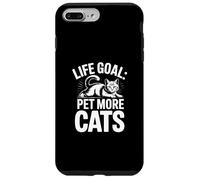Custodia per iPhone 7 Plus/8 Plus Life Goal Pet More Cats