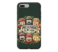 Custodia per iPhone 7 Plus/8 Plus L'inclusione è la mia i diversità per insegnanti di marmellata