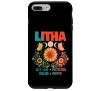 Custodia per iPhone 7 Plus/8 Plus Litha Wheel Of The Year Wicca Wiccan Paganesimo Midsummer