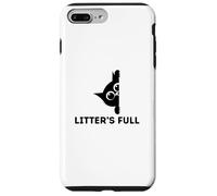 Custodia per iPhone 7 Plus/8 Plus Litter's Full Funny Cat Lovers - Citazione di Natale