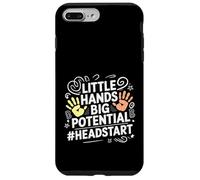 Custodia per iPhone 7 Plus/8 Plus Little Hands Big Potential Leader Kids Pride -