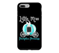 Custodia per iPhone 7 Plus/8 Plus Little Miss Pumpkin Princess Royal Carrozza divertente per bambina