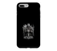 Custodia per iPhone 7 Plus/8 Plus Live Hard - Fustella con spada vichinga, design norreno