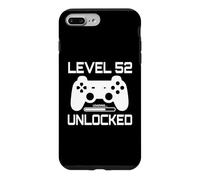 Custodia per iPhone 7 Plus/8 Plus Livello 52 Sbloccato 52 ° compleanno 52 Anni Video Gamer Uomini