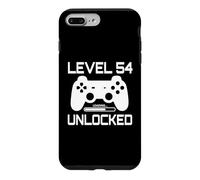 Custodia per iPhone 7 Plus/8 Plus Livello 54 Sbloccato 54 ° compleanno 54 Anni Video Gamer Men