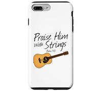 Custodia per iPhone 7 Plus/8 Plus Lodatelo con le corde, chitarrista della chiesa con chitarra