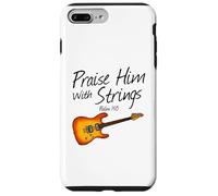 Custodia per iPhone 7 Plus/8 Plus Lodatelo con le corde, chitarrista della chiesa con chitarra