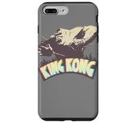 Custodia per iPhone 7 Plus/8 Plus Logo retrò del film classico King Kong Skull Island MonsterVerse