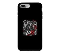 Custodia per iPhone 7 Plus/8 Plus LOKI Maschere Norse Trickster Dio Caos Serpente