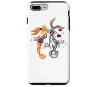 Custodia per iPhone 7 Plus/8 Plus Looney Tunes Bugs and Lola Kiss Valentine's Day