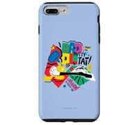 Custodia per iPhone 7 Plus/8 Plus Looney Tunes Tweety Slyvester Bad Ol Putty Tat