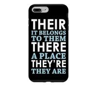 Custodia per iPhone 7 Plus/8 Plus Loro Ci Sono - Grammatica Inglese