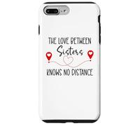 Custodia per iPhone 7 Plus/8 Plus Love Between Sisters Knows No Distance Big Sister Little Sis