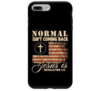 Custodia per iPhone 7 Plus/8 Plus Love In Faith Normal Isn’t Coming Back Christian