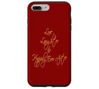 Custodia per iPhone 7 Plus/8 Plus Love Laughter And Happily Ever After - Citazione romantica