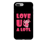 Custodia per iPhone 7 Plus/8 Plus Love U A Lotl Cuore Amore Dolce Kawaii Axolotl