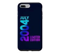 Custodia per iPhone 7 Plus/8 Plus Luglio 2004 Anno 2004 Retro 2004 Vintage Edizione Limitata