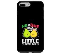 Custodia per iPhone 7 Plus/8 Plus Lui o Lei Quale Sarà Il Nostro Piccolo Cutie Essere Il Genere Rivela Le Pere