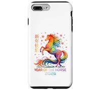 Custodia per iPhone 7 Plus/8 Plus Lunar New Year Happy Chinese New Year of The Horse 2026